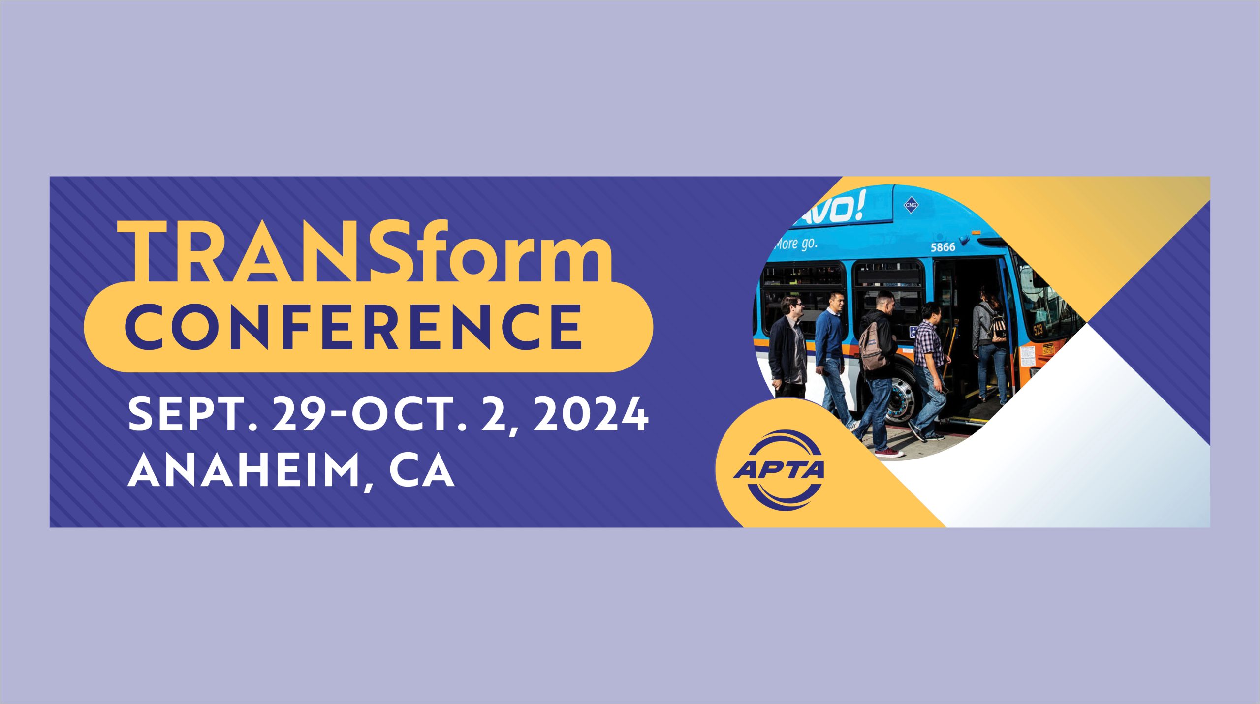 Be a Speaker at APTA’s 2024 TRANSform Conference! Passenger Transport