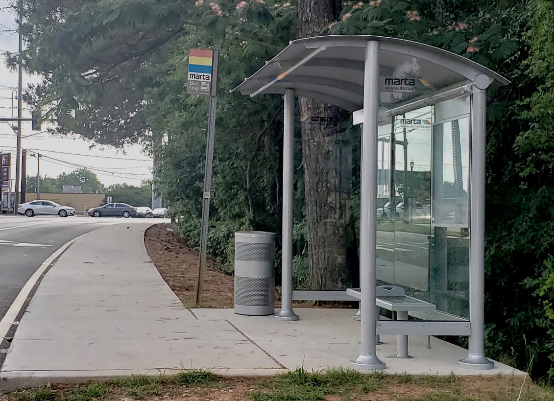 MARTA Completes 1,000 New Bus Stop Amenities Within Five Years ...