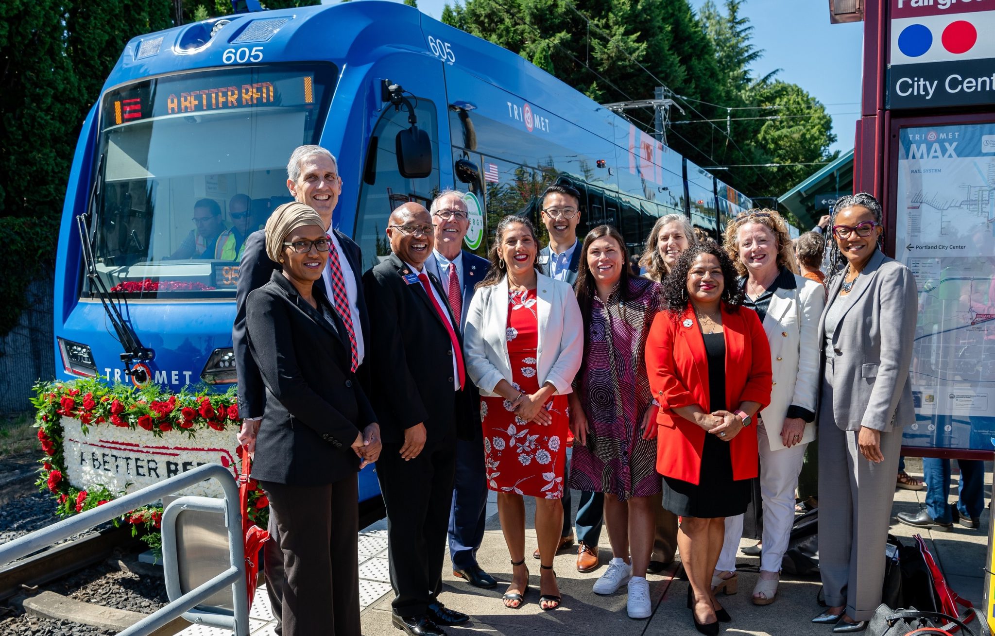 TriMet Opens MAX Red Line Extension Passenger Transport