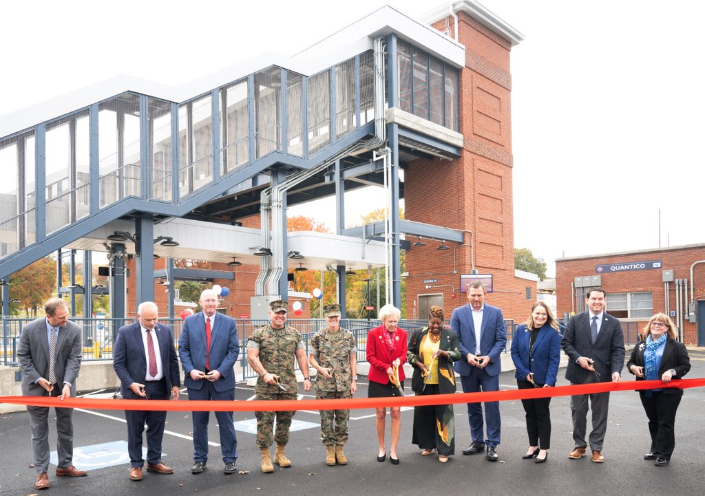 VRE Quantico Station Improvements Enhance Safety, Service, Capacity ...