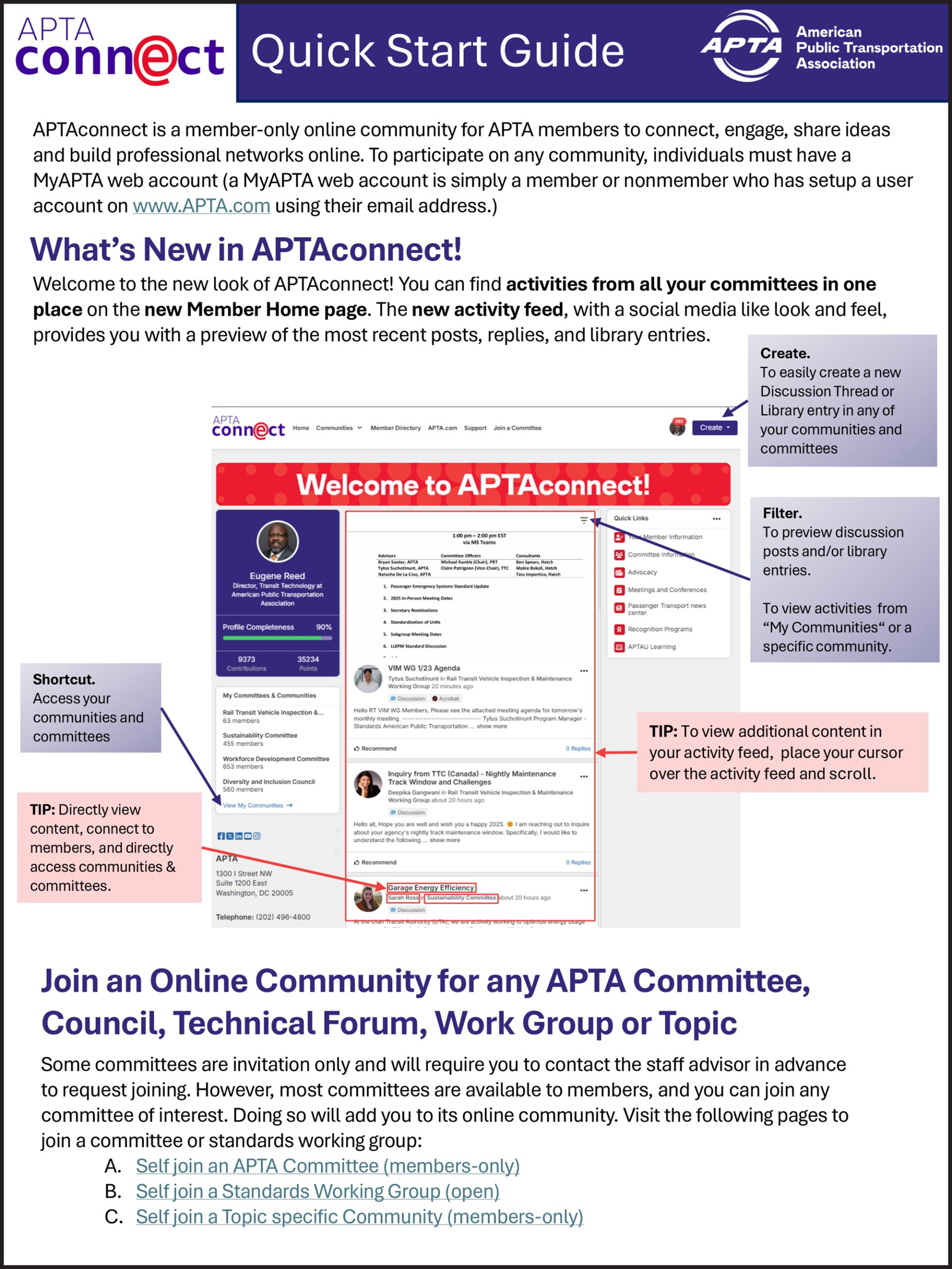 APTA Launches New-Look APTAconnect! | Passenger Transport