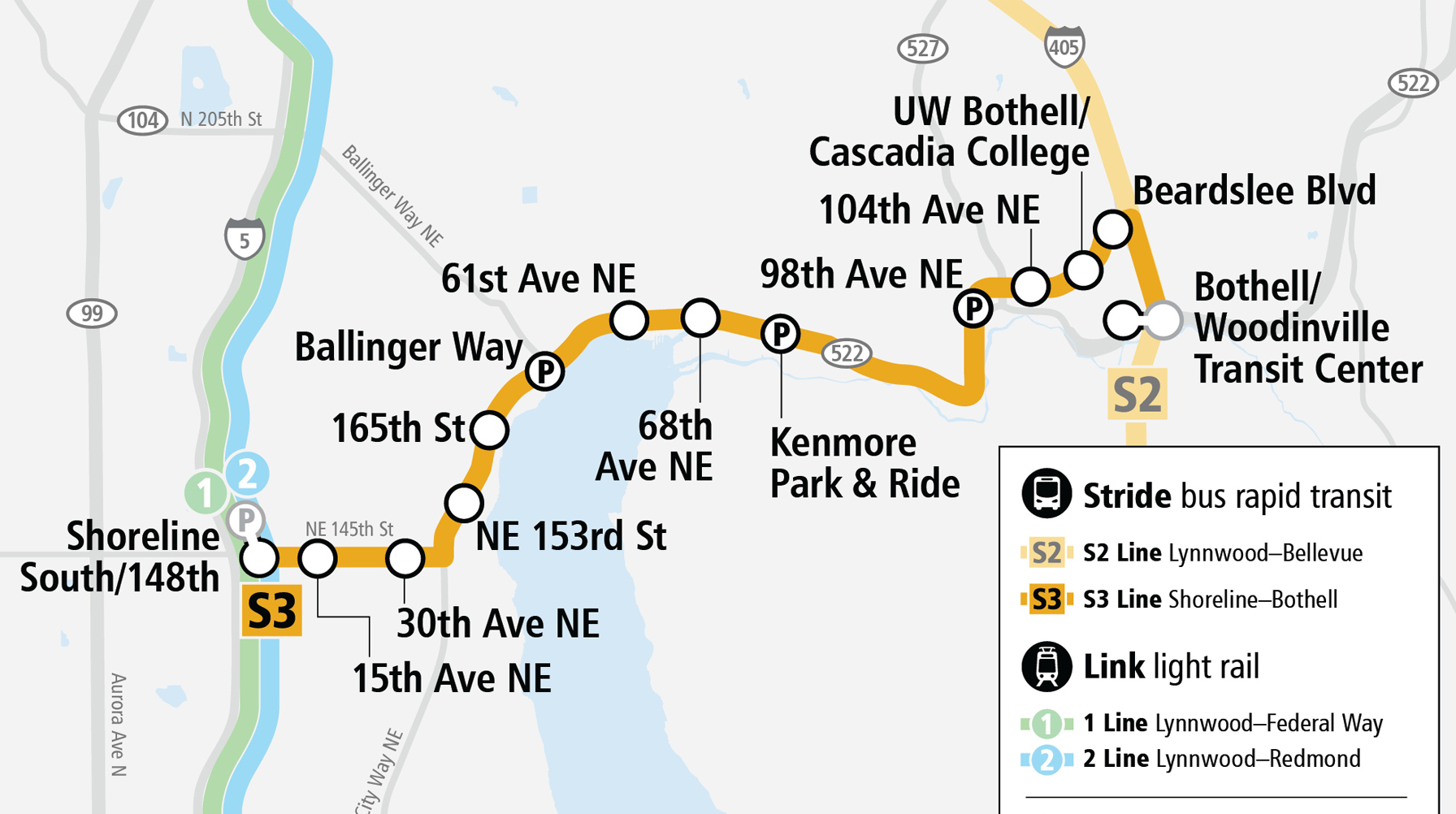 Sound Transit to Connect North Lake Washington Communities | Passenger ...