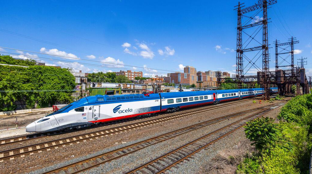 Amtrak train