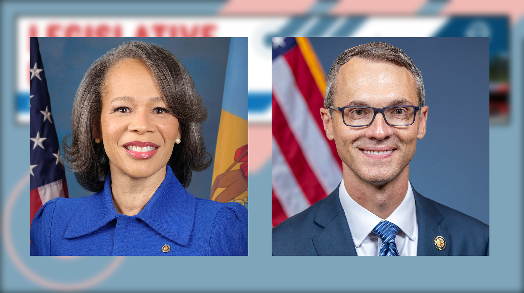 Sen. Blunt Rochester and Rep. Walkinshaw