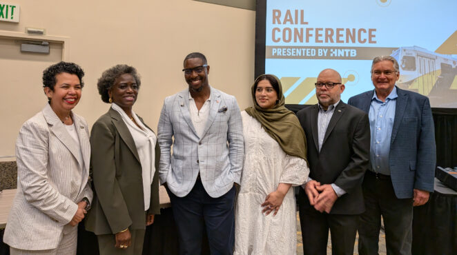 Flora Castillo, Cynthia Wilson, Ryan White, Javerea Komal, Dave Schlesinger, and Ed English.