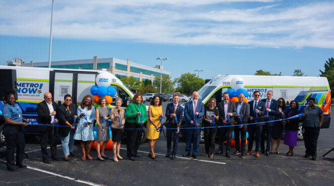 Ribbon cutting