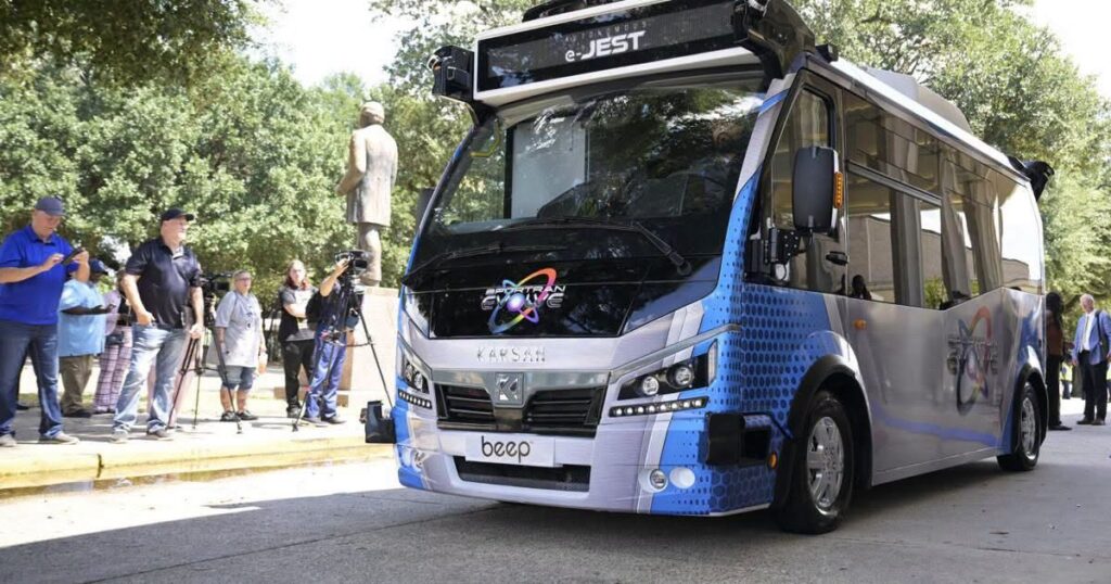 SporTran autonomous vehicle