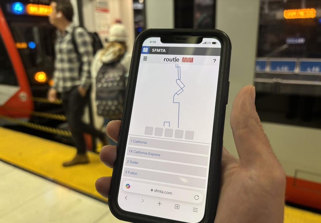 Routle game on a cell phone