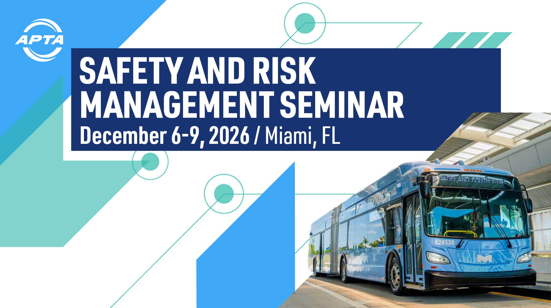 APTA Safety & Risk Management Seminar Flyer